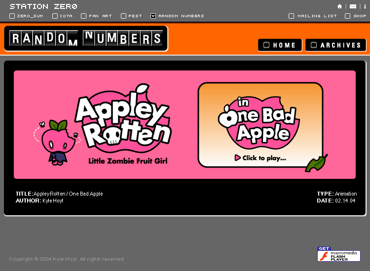 Previous website 1